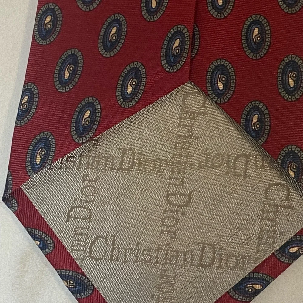 Christian Dior 100% silk necktie